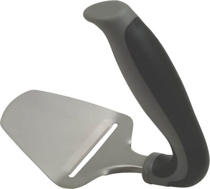 Ostehøvel ergonomisk svart/stål