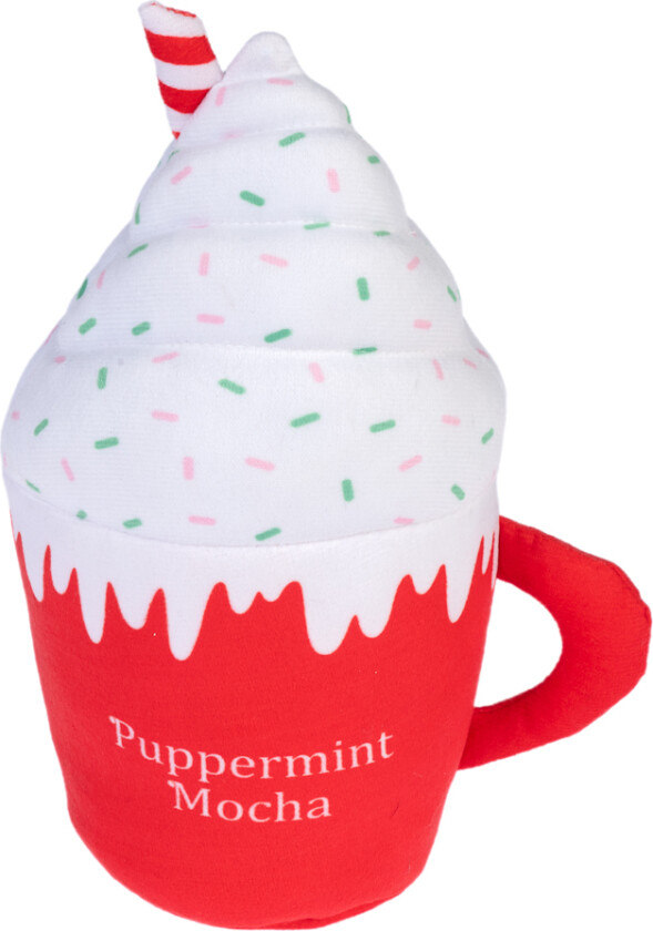 hundeleketøy "Puppermint Mocha" - L 25 x B 17 x H 11 cm