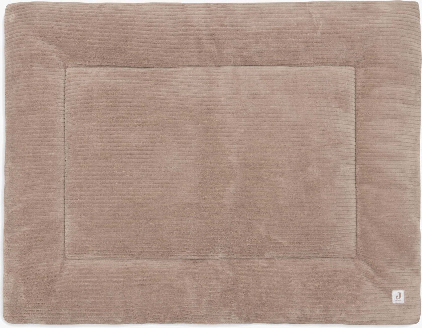 Playpen Leketeppe Cloudy Rib, Milky Coffee - Tekstiler - 100% Polyester