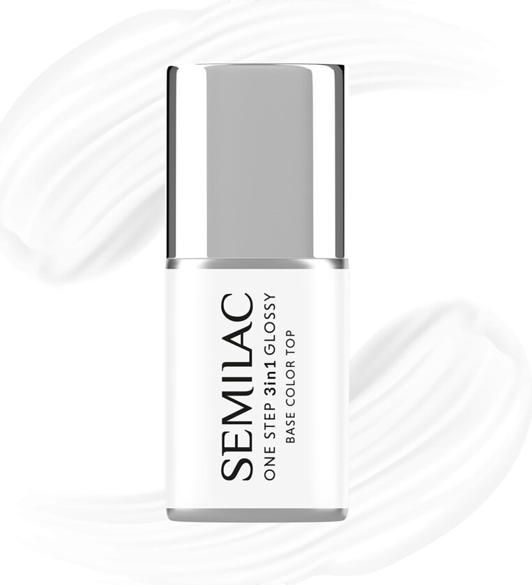 UV Gel Polish One Step 3in1 Glossy S110 The White