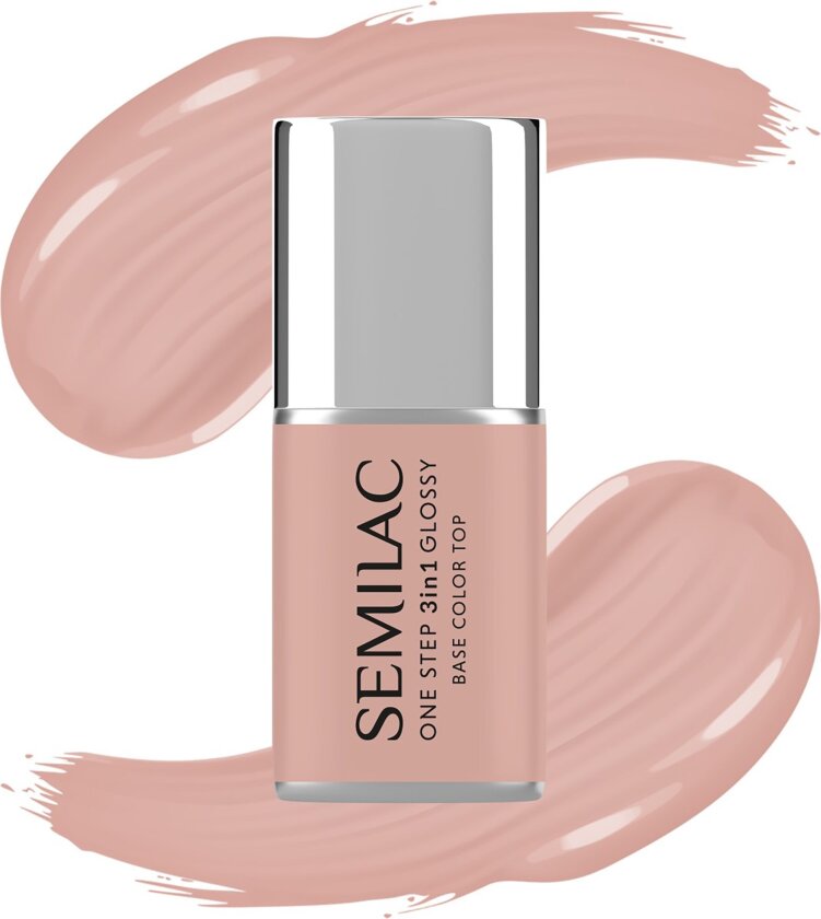 UV Gel Polish One Step 3in1 Glossy S450 Light Peach