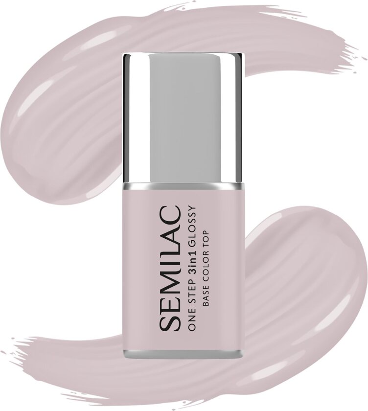 UV Gel Polish One Step 3in1 Glossy S610 Barely Pink