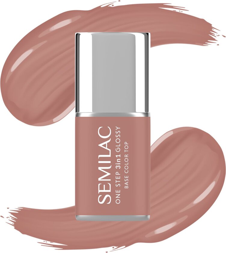 UV Gel Polish One Step 3in1 Glossy S235 Peach Beige