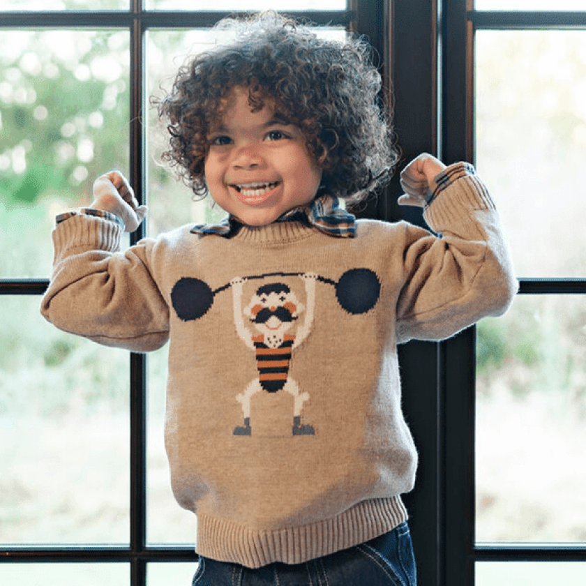 Hust and Claire Hcpelle genser til barn, Biscuit