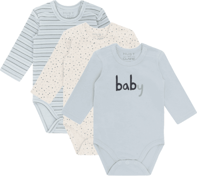 Hust and Claire Hcbase 3-pack body, Light Blue