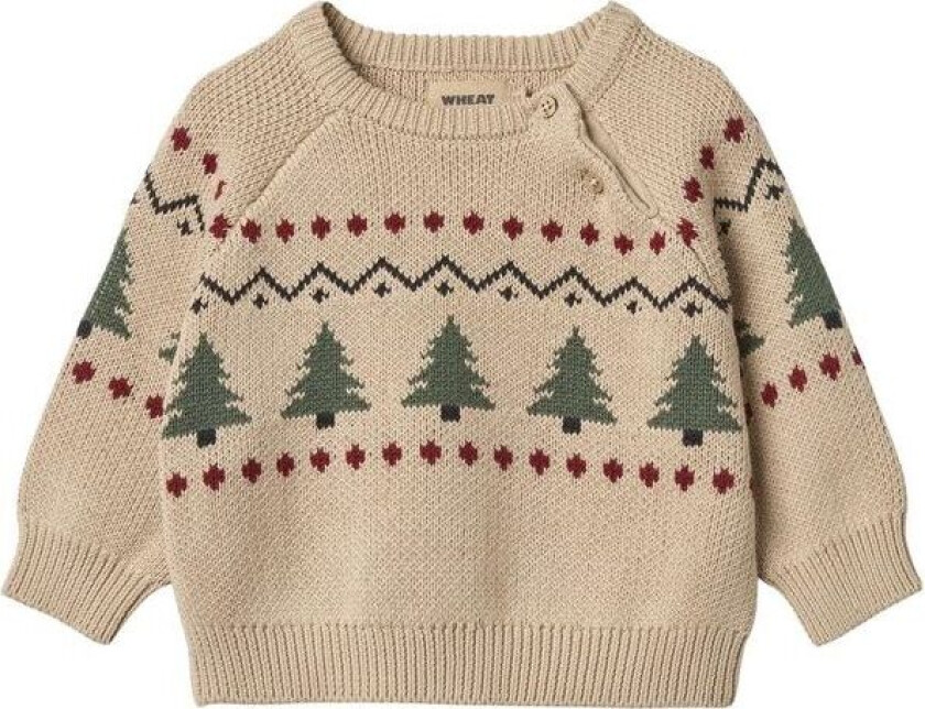Balou strikket genser til baby, Wam Sand