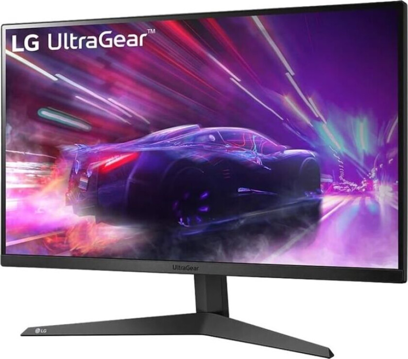 UltraGear 24GQ50F-B - LED-skjerm - gaming - 24" (23.8" synlig) - 1920 x 1080 Full HD (1080p) @ 165 Hz - VA - 250 cd/m² - 3000:1 - 1 ms - 2xHDMI, D