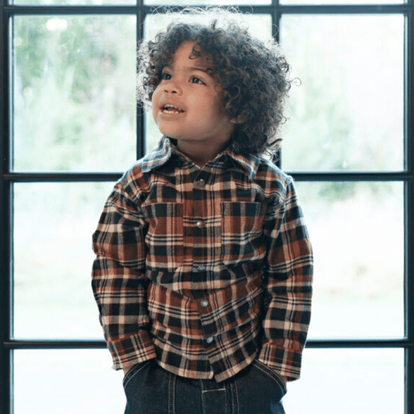 Hust and Claire Hcravn skjorte til barn, More Navy