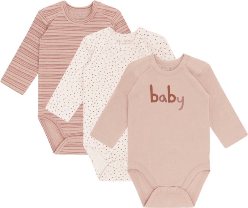 Hust and Claire Hcbase 3-pack body, Rugby Tan