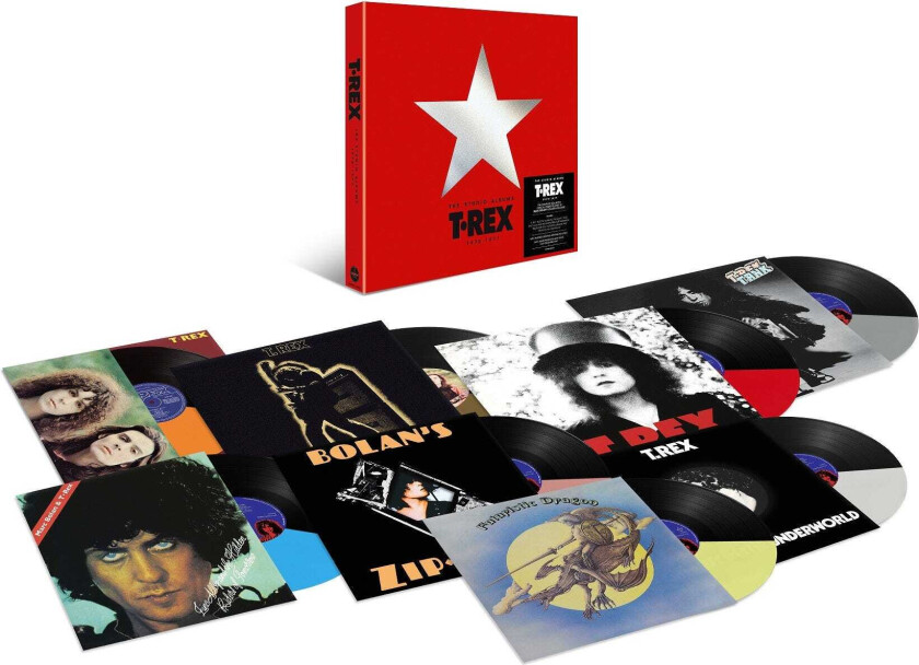 Marc Bolan & T.Rex The Studio Albums 1970 1977 LP/Vinyl