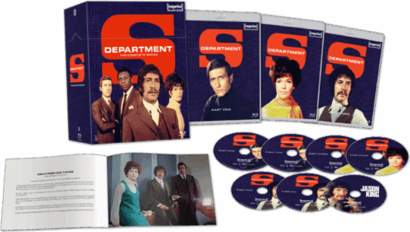 Department S Den Komplette Serien Bluray