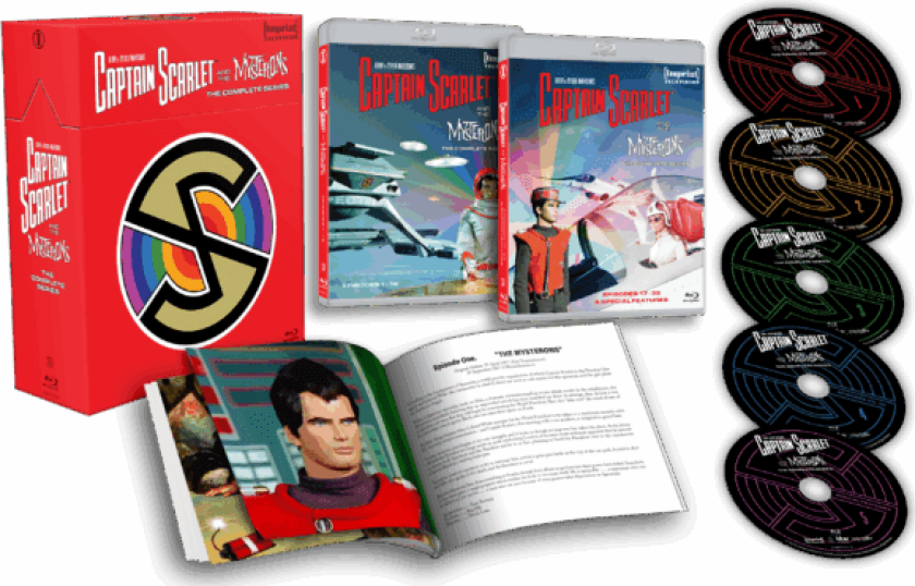 Captain Scarlet and the Mysterons Den Komplette Serien Bluray