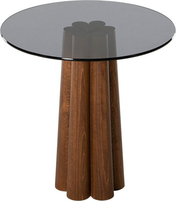 Novera Stuebord 50 cm - Valnøtt/Mørkegrå