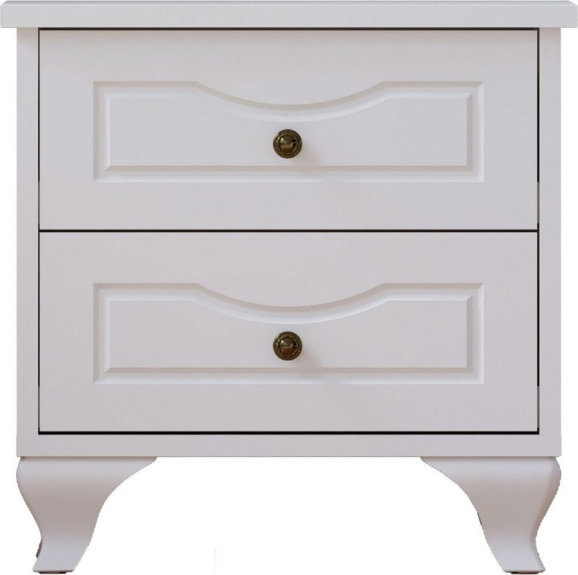 Kyvor Nattbord 45 cm - Matt Hvit