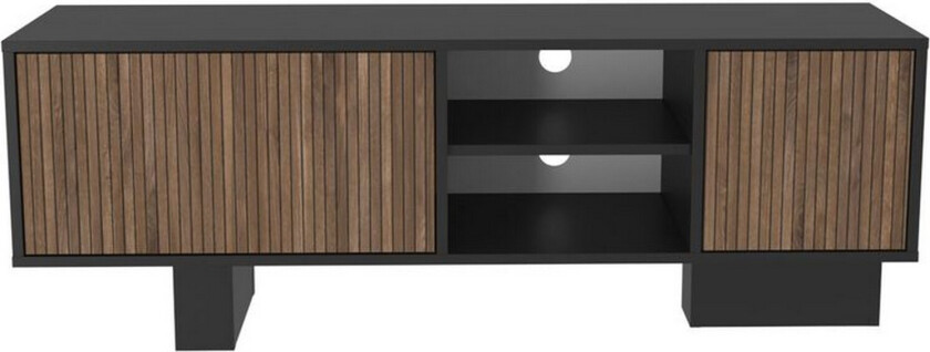 Dargaville TV-benk 150 cm - Sort/Brun