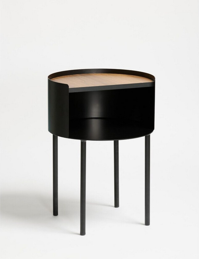 Veyric Sidebord 40 cm - Sort