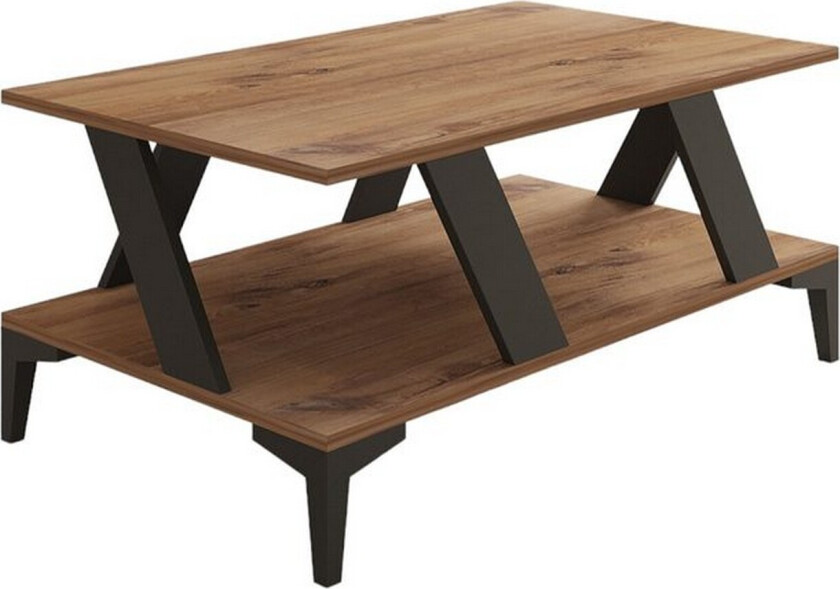 Gralen Stuebord 100 cm - Antrasitt/Natur