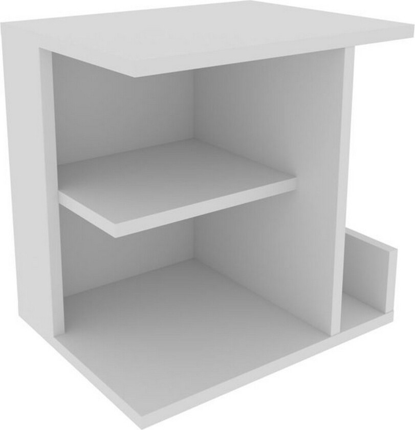 Lorik Nattbord 45 cm - Hvit