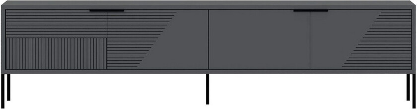Dorellez TV-benk 180 cm - Antrasitt