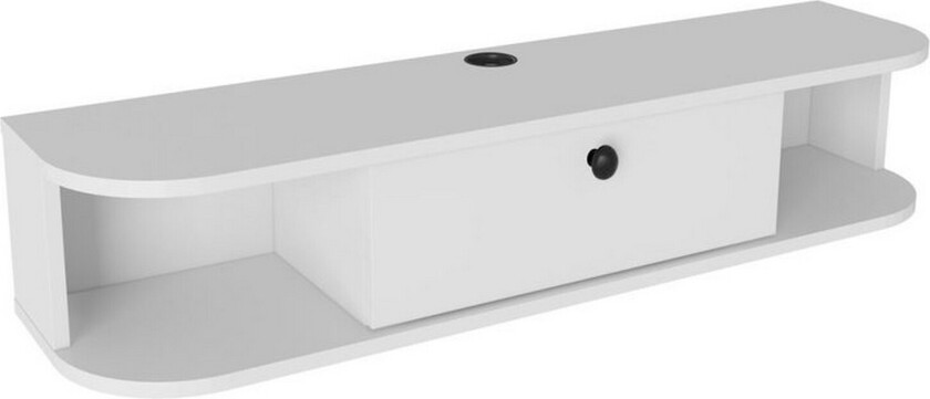 Kalvos TV-benk 120 cm - Hvit