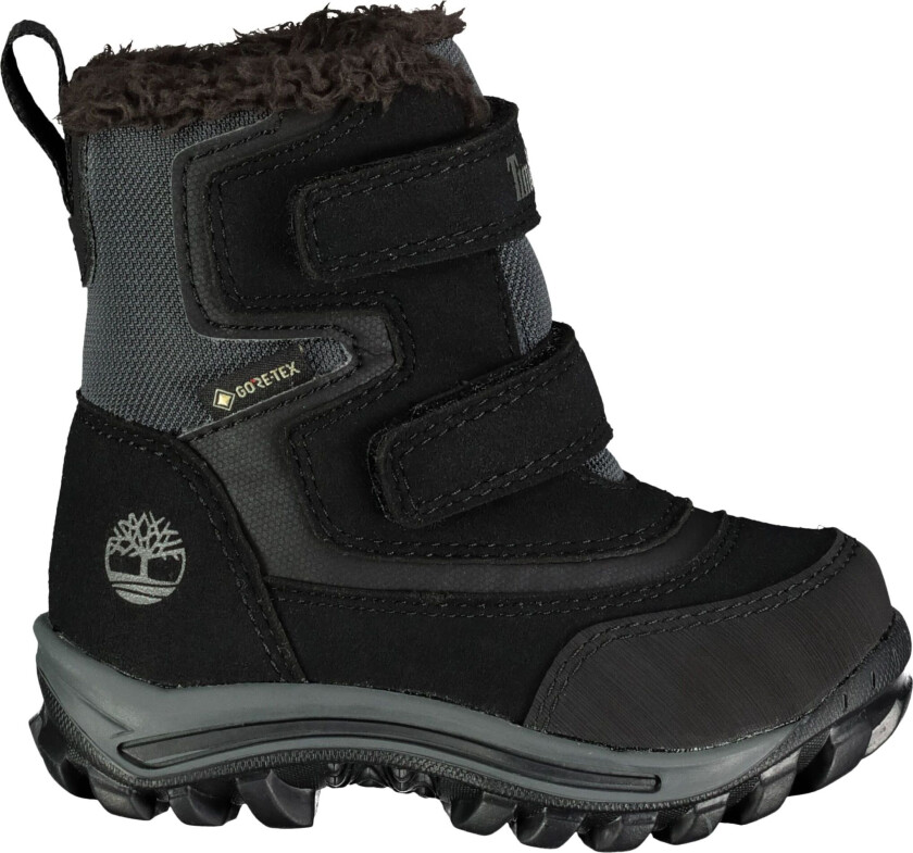 Chillberg 2-strap Boot Gore-Tex, vintersko junior Jet Black