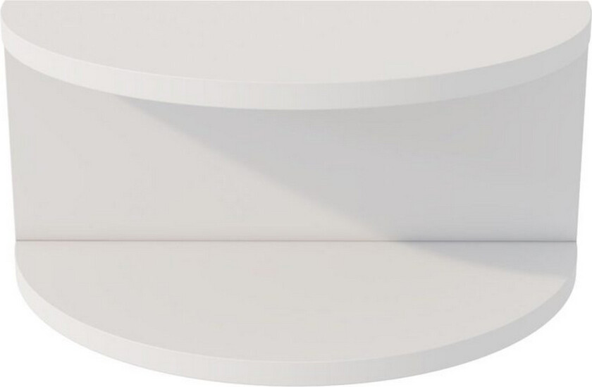 Antigua Nattbord 45 cm - Hvit