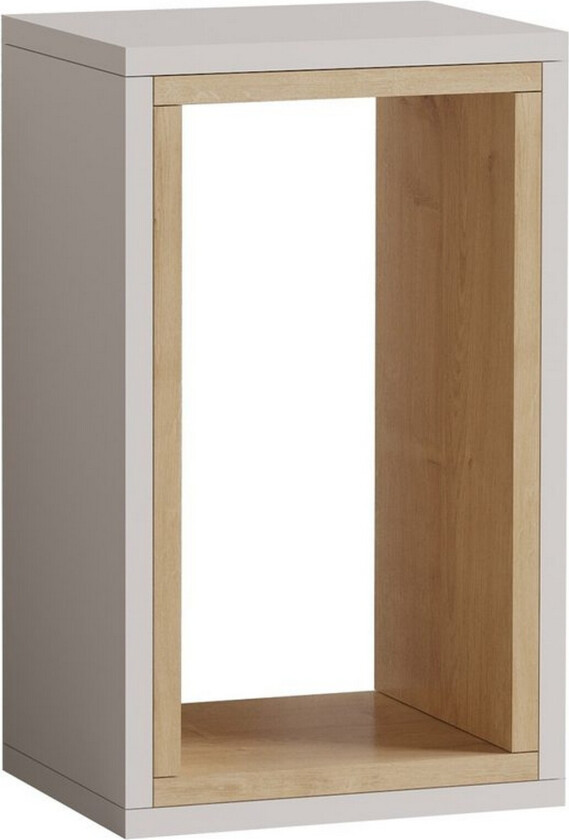 Hesper Sidebord 30 cm - Eik/Hvit