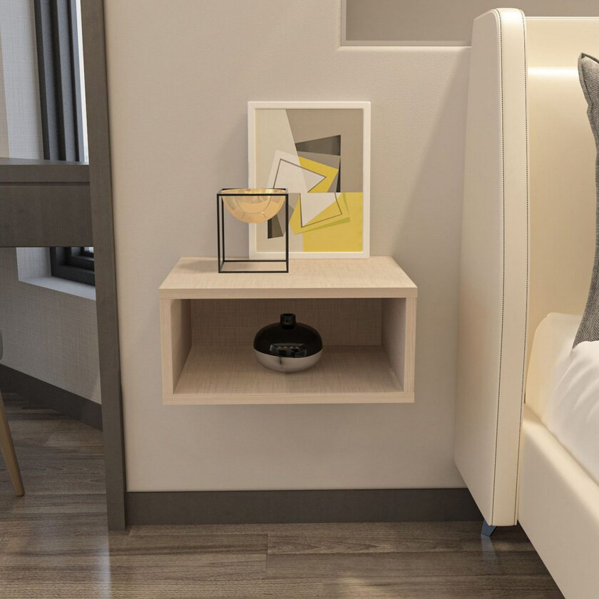 Dora Nattbord 45 cm - Beige