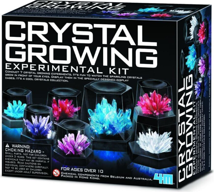 Crystal growing experimental kit