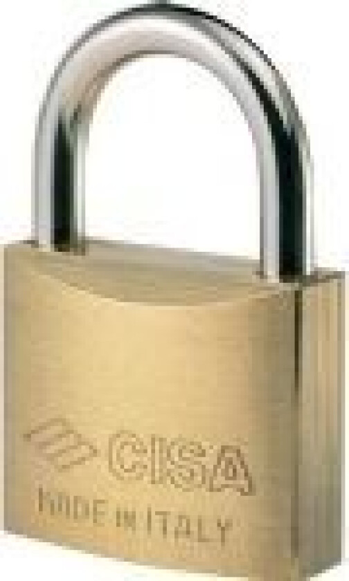 CISA messing hængelås 30mm med 2 nøgler pr.lås