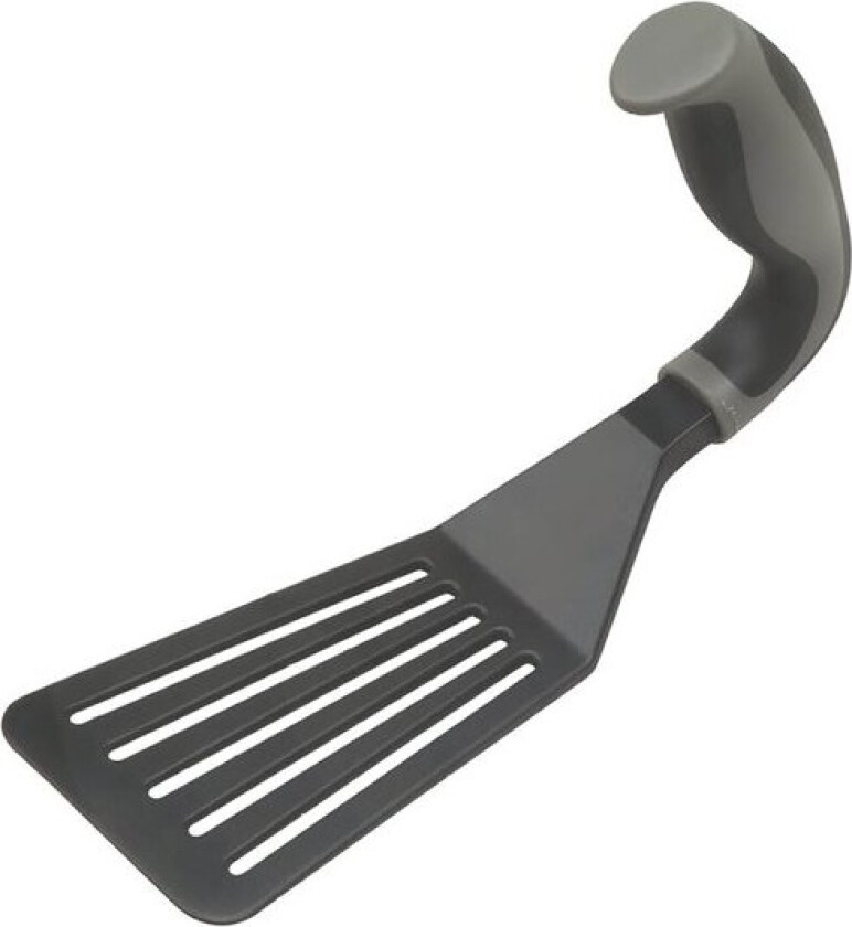 Stekespade ergonomisk 22 cm svart/stål