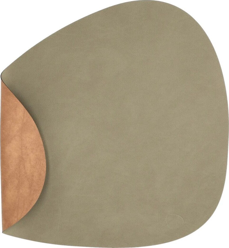 Lind DNA Nupo spisebrikke vendbar curve L 1 stk. Army green-nature