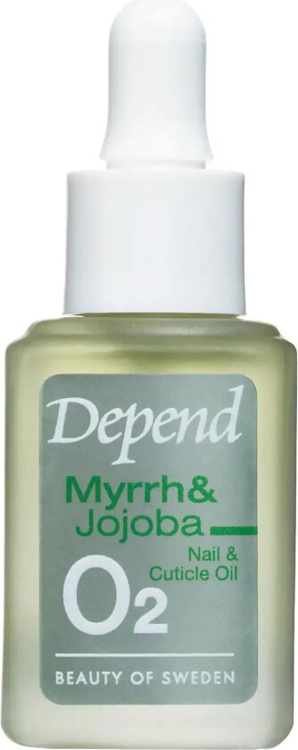 Myrra & Jojoba Nail & Cuticle Oil Neglepleie Nude Depend Cosmetic