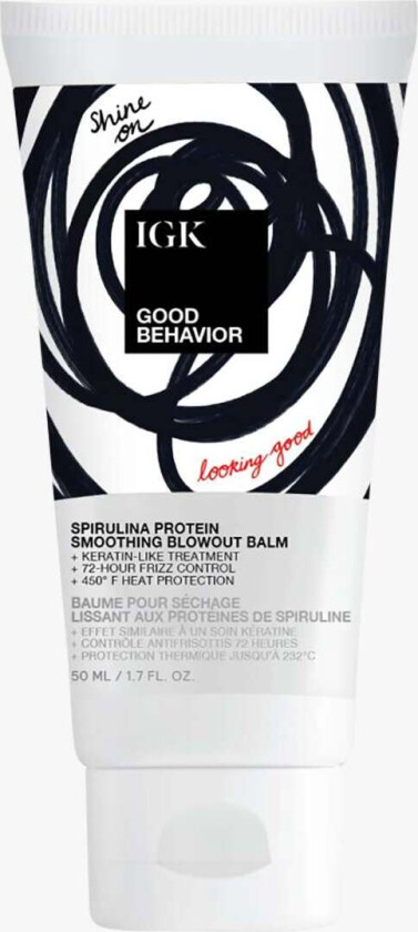 Good Behavior Spirulina Protein Smoothing Blowout Balm (Størrelse: 50 ML)