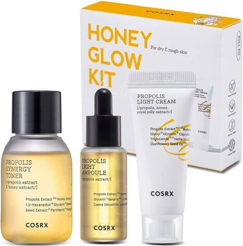 Bilde av CosRx Full Full Propolis Trial Kit (10 + 30 + 15 ml)