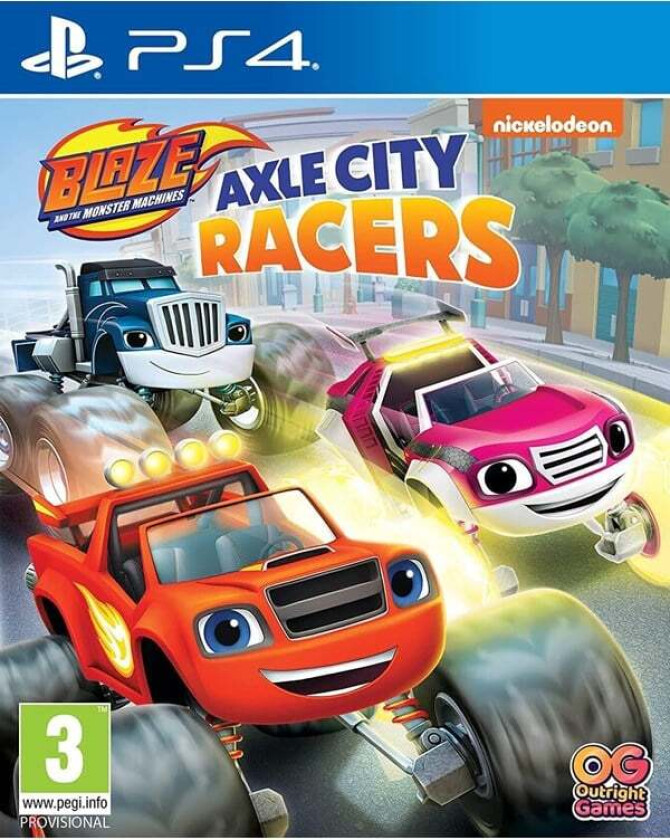 Blaze and the Monster Machines: Axle City Racers - Sony PlayStation 4 - Racing