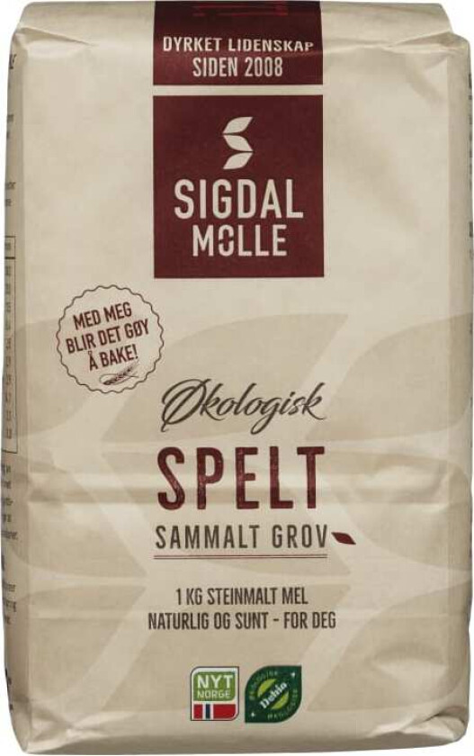 Speltmel Grovmalt Økologisk Spesialkorn 1kg