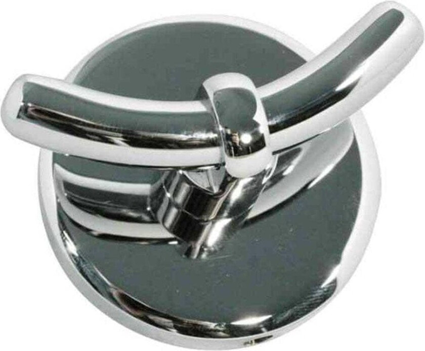 Azur Håndklekrok Dobbel Krom