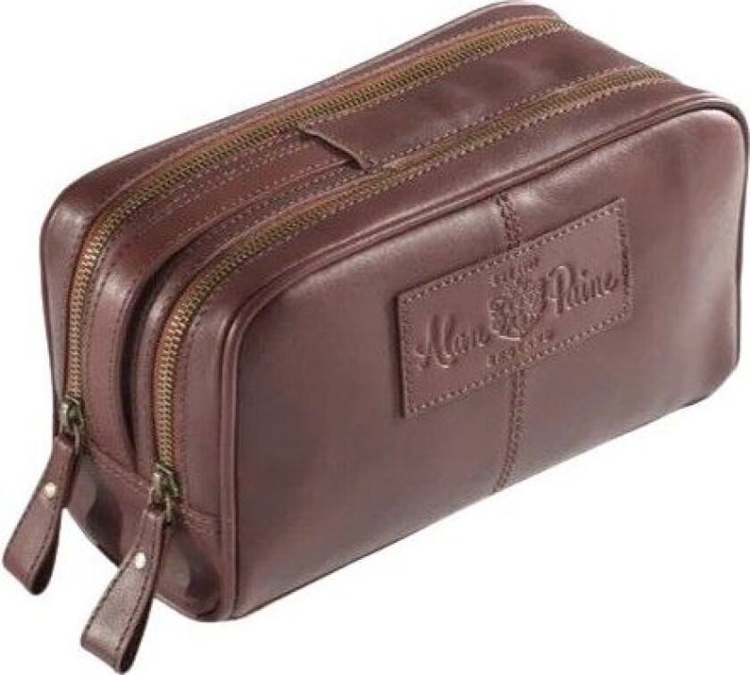 Wash Bag - Leather Oak