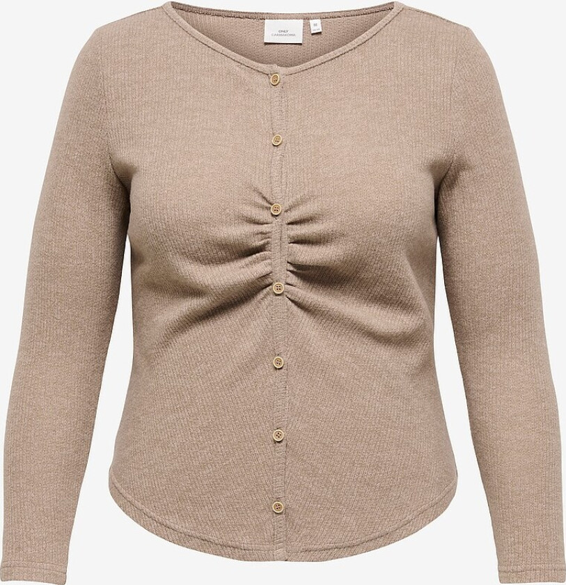 Kardigan carPaola L/S Cardigan Jrs - Natur