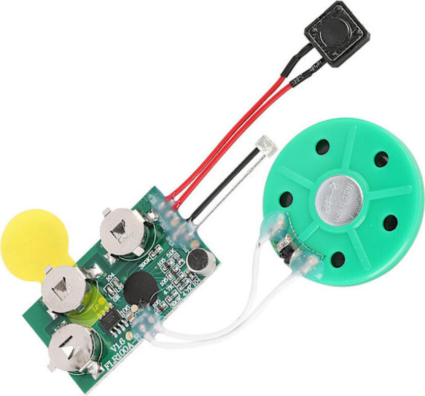 Bilde av DIY Gratulasjonskort Chip 60 Sekunders Opptakbar Lyd Chip Modul