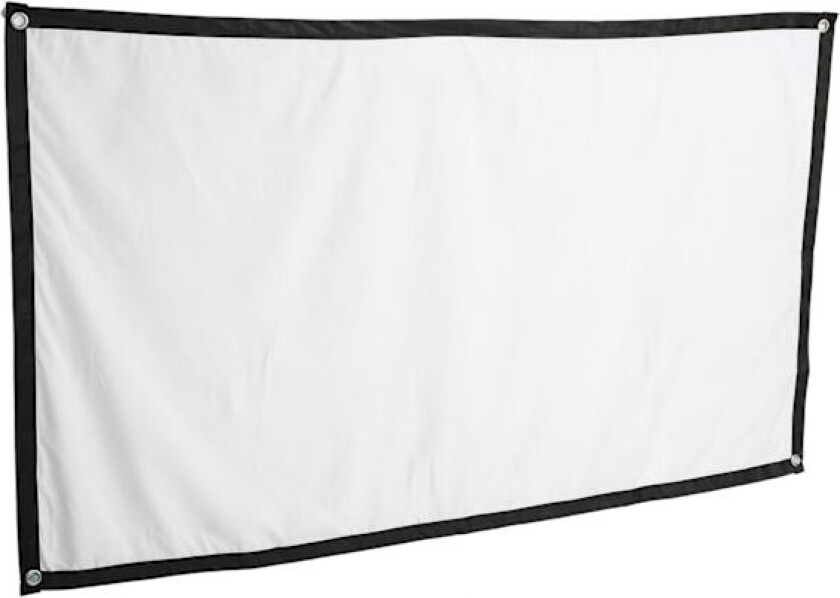 Projektorskjerm 60 tommer HD High Density Projection Movies Screen med 4 kroker for innendørs og utendørs bruk