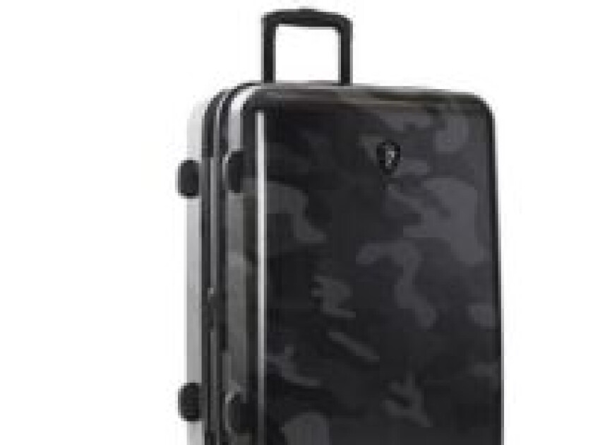 Black Camo Fashion Spinner 66 cm -matkalaukku