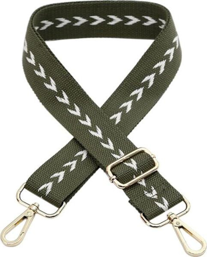 Justerbar 75-145cm håndholdt skulderstropp (grønn) snorposehåndtak crossbody veskestropp erstatningsstropp ensfarget DIY-tilbehør skulderpose
