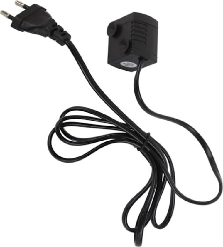 Mini nedsenkbar vannpumpe, justerbar, stillegående, IPX8 vanntett fontenepumpe med sugekopp for akvarium 220–240 V