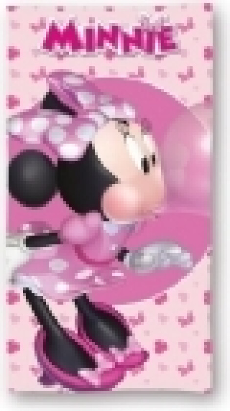 Minnie Mouse Badehåndklæde 70 x 140 cm