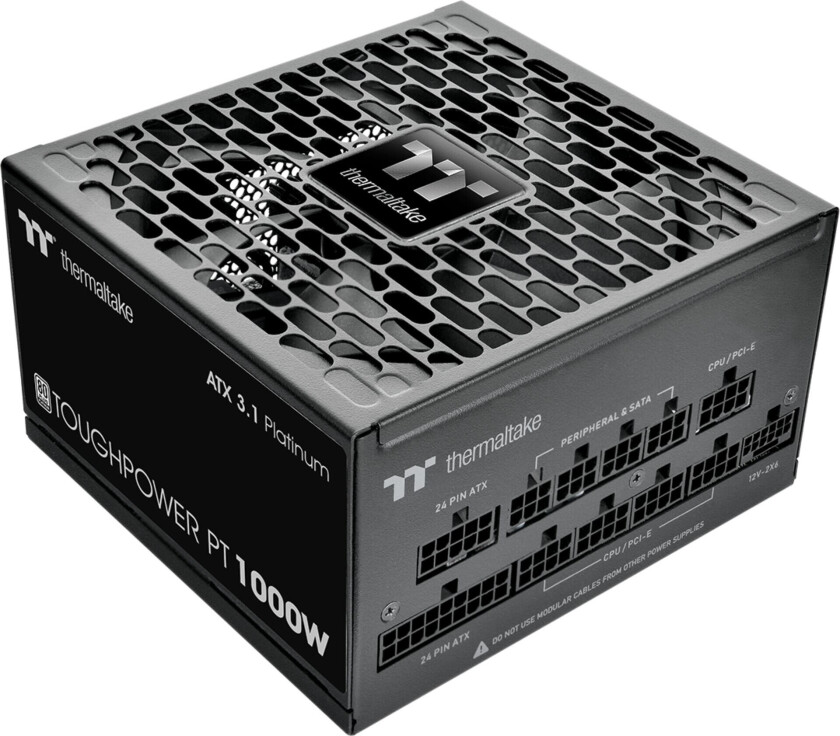 Toughpower Strømforsyning til PC - 1000W, 80 Plus Platinum