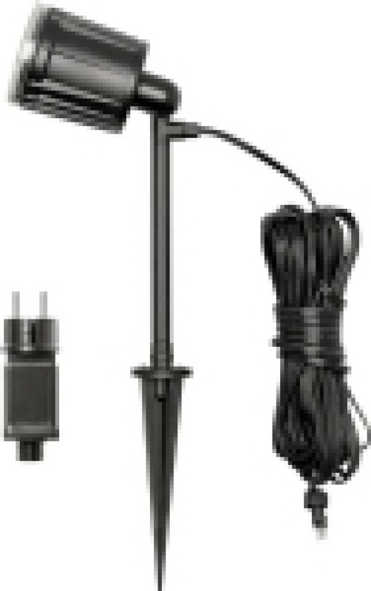 7447-000 Amalfi LED-haveprojektør EEK: G (A - G) LED (RGB) 4 W Sort