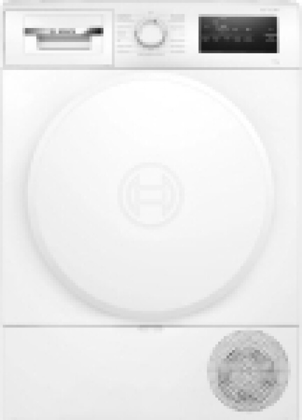 Serie 4 WTH83VV4, Frittstående, Frontmatet, Varme pumpe, Hvit, Rotasjon, Berøringskontroll, Riktig/Høyre