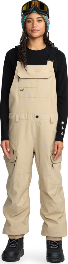 Women’s Creston 3D Stretch Bib Overall Oatmeal